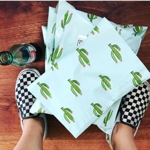 10x13 Cactus Mailers Pack Of 10... *Bonus*.. Free Thank You Cactus Note Cards..